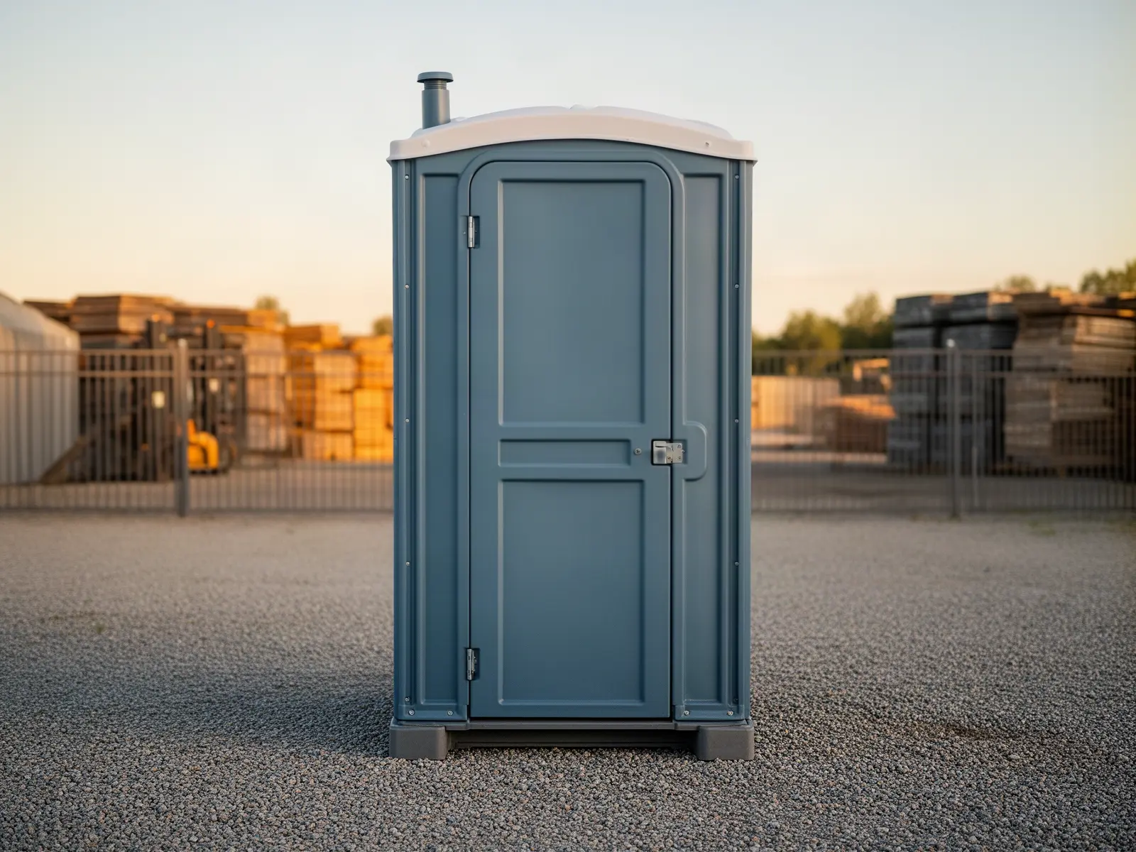Clean porta potty unit from K & J Porta Potties in Dallas, TX